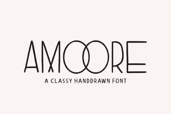 Amoore: The Minimal Sans Serif Font for Clearer Campaign Visuals