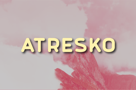Atresko: The Clean Sans Serif Typeface for Modern Editorial Design