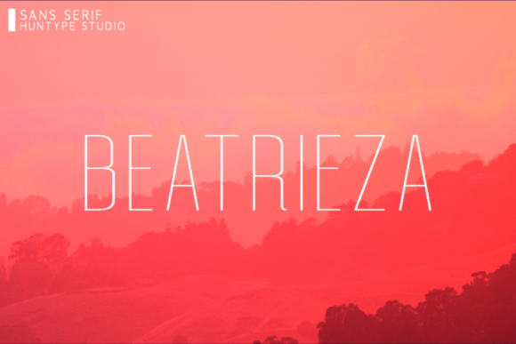 Beatrieza: A Delicate Sans Serif for Modern Editorial Design