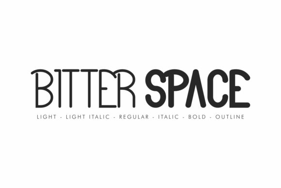 Bitter Space: A Modern Sans Serif for Clean Digital Layouts