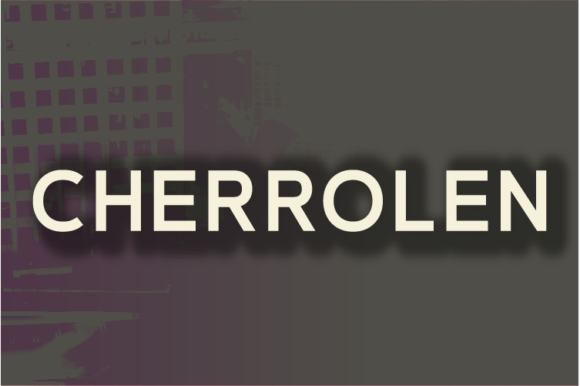 Cherrolen: A Modern Sans Serif Typeface for Clean Digital Design