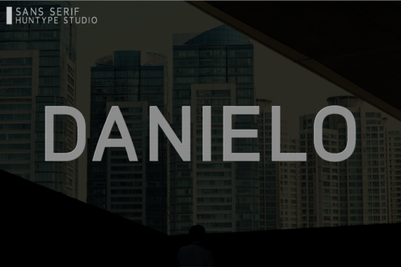 Danielo: A Clean Sans Serif Typeface for Modern Editorial Design
