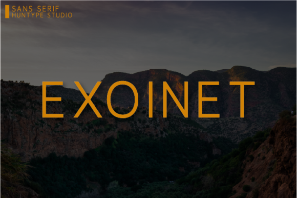 Exoinet: The Sans Serif Typeface That Polished My Brand Identity