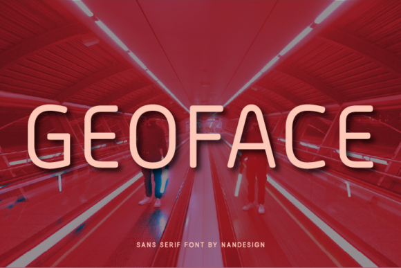 Geoface: The Tall Sans Serif Typeface for Polished Brand Identity