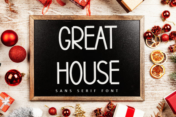 Great House Typeface: A Minimalist Sans Serif for Modern Web Design