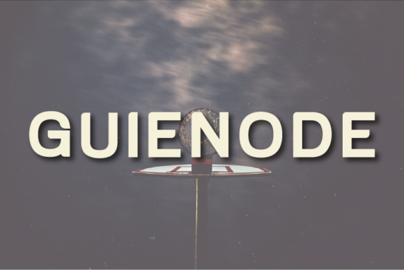 Guienode: A Clean Sans Serif Typeface for Modern Brand Identity