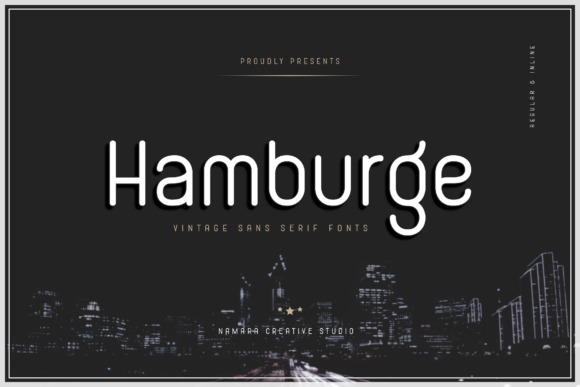 Hamburge: A Versatile Sans Serif Typeface for Modern Web Design