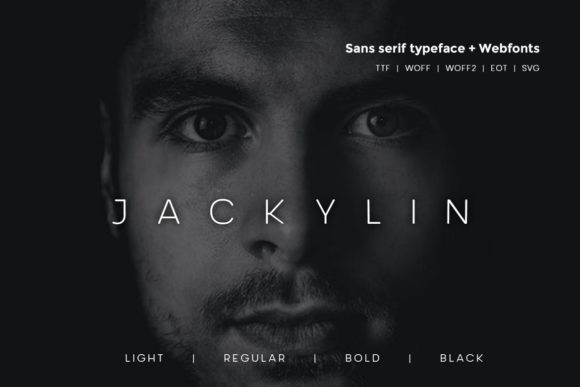 Jackylin: The Minimal Sans Serif Font for Polished Branding