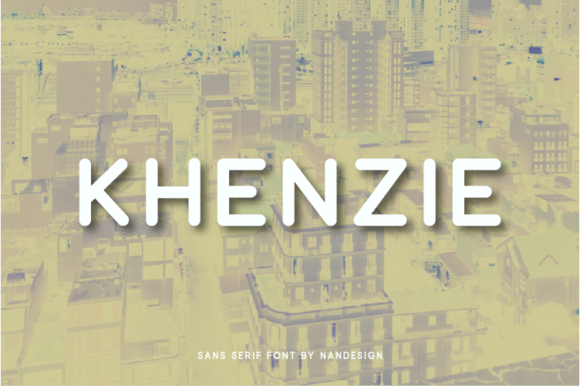Khenzie: A Versatile Sans Serif Typeface for Modern Branding