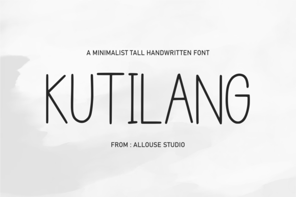 Kutilang Typeface Review: Minimalist Sans Serif for Modern Brands