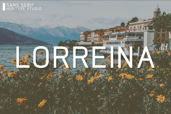 Lorreina: A Minimal Sans Serif Typeface for Editorial Clarity