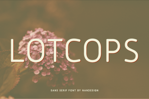 Lotcops: The Modern Sans Serif Font for Clean Business Branding