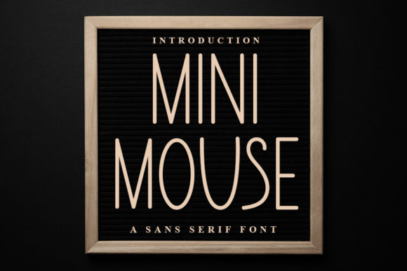 Mini Mouse Typeface Review: A Stylish Sans Serif for Modern Branding