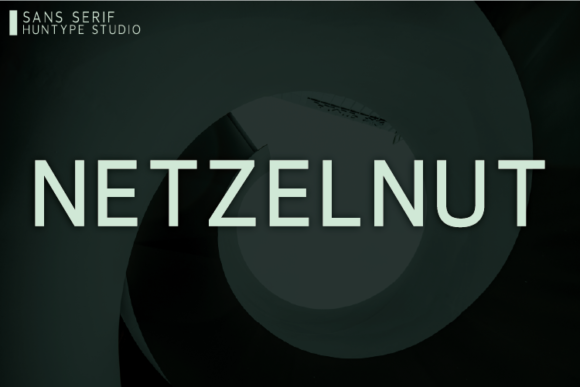 Netzelnut Typeface Review: A Clean Sans Serif for Modern Brands