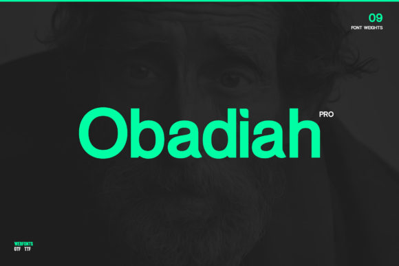 Obadiah Pro: A Modern Sans Serif for Editorial Clarity