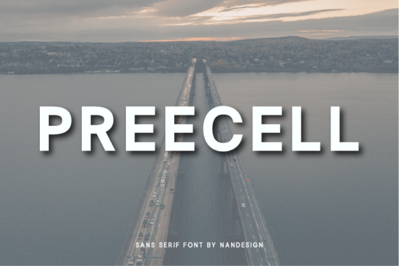 Preecell: A Clean Sans Serif Typeface for Modern Web Design