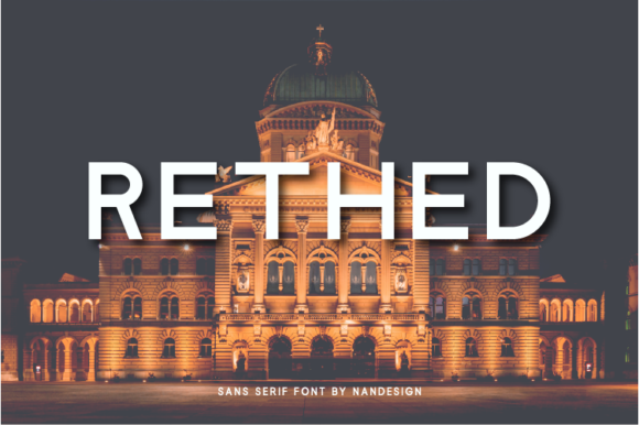 Rethed: The Modern Sans Serif Font for Scroll-Stopping Campaigns