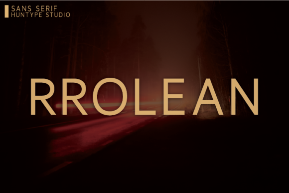 Rrolean: The Clean Sans Serif Font for Modern Craft Branding