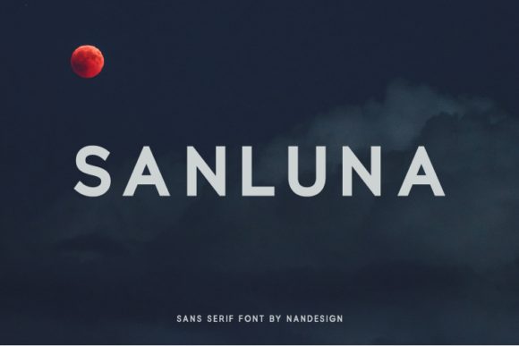 Sanluna: A Versatile Sans Serif Font for Polished Branding