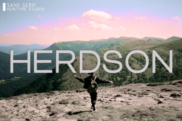 Upgrade Your Brand Identity With the Herdson Sans Serif Typeface