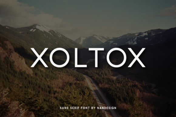 Xoltox: The Minimal Sans Serif Typeface for Clean Brand Identity